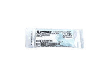 DEPUY SYNTHES 217.060 6.5MM BONE SCREW 32MM THREAD 60MM
