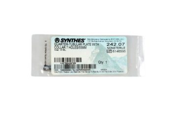 DEPUY SYNTHES 242.07 QUARTER-TUBULAR PLATE 55MM
