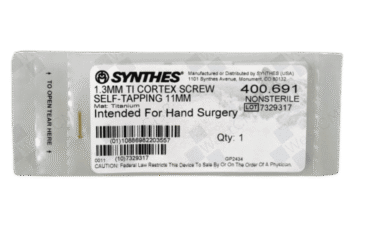 DEPUY SYNTHES 400.691 TI CORTEX SCREW 11MM