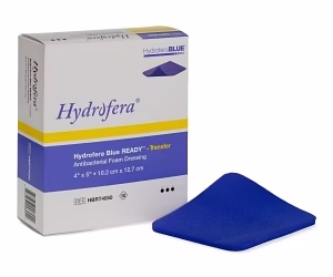 HYDROFERA LLC HBRT4050 Hydrofera BLUE® READY Transfer Foam Dressing - 4x5 Inch