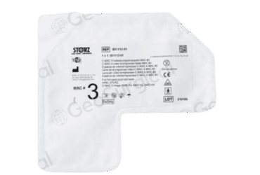 KARL STORZ 051113-01 C-MAC 5 VIDEO LARYNGOSCOPE BLADE #3