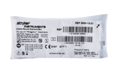 STRYKER 5820-012-020 2.0MM ROUND DIAMOND BUR