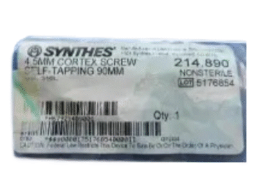 DEPUY SYNTHES 214.890 4.5MM CORTEX SCREW SELF-TAP 90MM