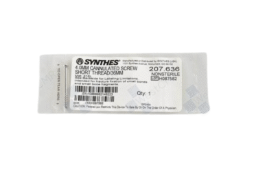 DEPUY SYNTHES 207.636 4.0MM CANN SCREW SHORT THREAD 36MM