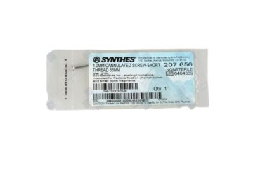 DEPUY SYNTHES 207.656 4.0MM CAN SCREW SHORT THREAD 56MM