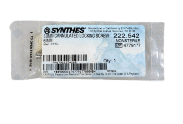 DEPUY SYNTHES 222.542 5.0MM CANN LOCKING SCREW 60MM