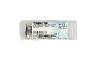 DEPUY SYNTHES 240.54 L-BUTTRESS PLATE 4H 85MM R ANGLE
