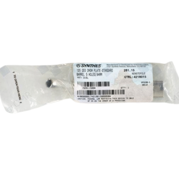 DEPUY SYNTHES 281.15 135DEG DHS PLATE 94MM STANDARD BARREL