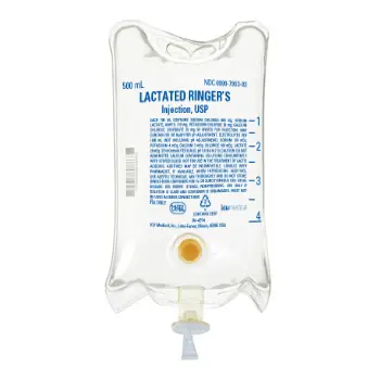 ICU Medical Lactated Ringer’s Injection, USP, 1000 mL (12/Cs)
