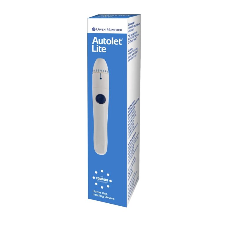 Autolet Lite Lancing Device – Precise and Reliable Blood Glucose Testing