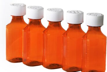 Ovals and Vials 08496-1231-50 ColorSafe 12 oz Amber Oval with Child Resistant Cap CRC