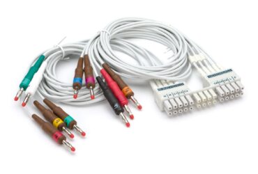 Welch Allyn 9293-046-60 10-Lead EKG Wire Set with Banana Ends