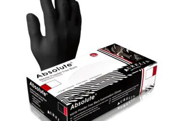 Aurellia Absolute L Nitrile Powder-Free Examination Gloves – 1000 per Case
