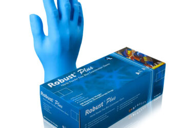 Aurellia Robust Plus XXL Nitrile Powder-Free Examination Gloves – 1000 per Case
