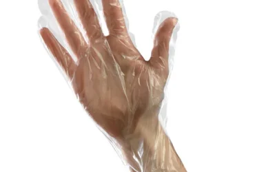 AMBITEX Cast Poly Gloves - LARGE CPLG6510 1000 per case