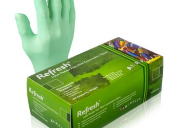 Aurellia Refresh S Nitrile Powder-Free Examination Gloves – 1000 per Case