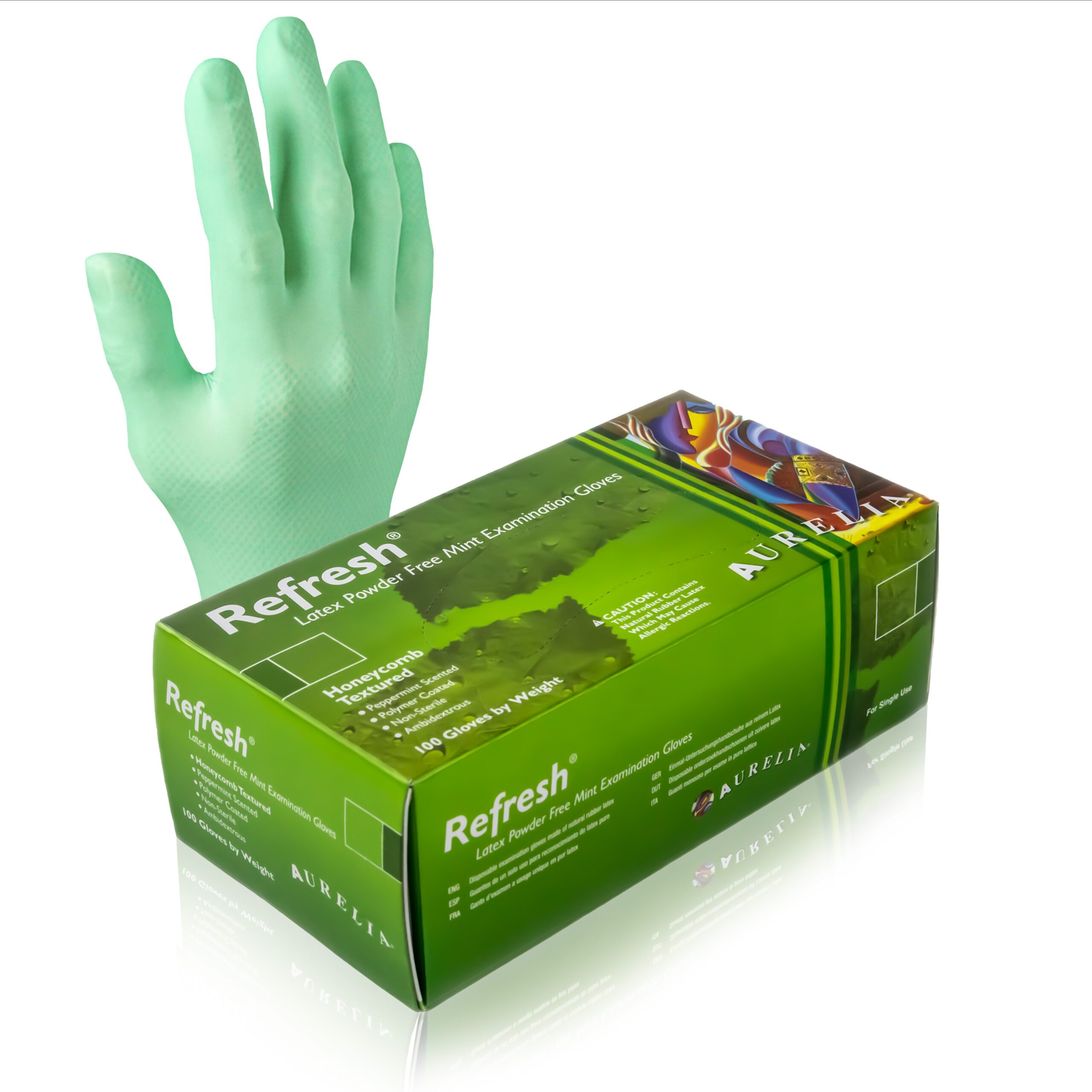 aurelia-refresh-glove-box-2 Aurellia Refresh XL Nitrile Powder-Free Examination Gloves – 1000 per Case