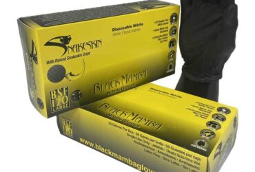 Black SnakeSkin BSS130 8 Mil Nitrile Disposable Gloves X Large 100 per Box