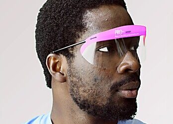 ProGear Pre-Assembled Disposable Glasses, Pink