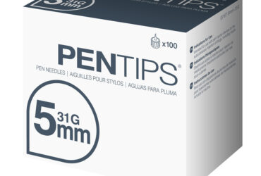 Pentips Value Pen Needles 5mm x 31G – 100 Count per Box (50 Boxes per Case)