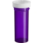 Ovals and Vials 08496-3004-21 ColorSafe 30 dram Violet Vial with Reversible Cap RC