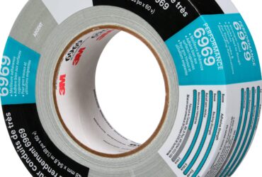 3M Extra-Heavy-Duty Duct Tape – Reliable and Strong, 48 mm x 54.8 m, 3 in Core, Silver