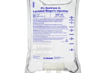 B. Braun L7511 5% Dextrose in Lactated Ringer’s Injection USP 500 mL