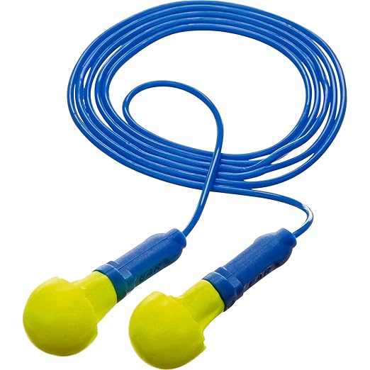 3M E-A-R Push-Ins Corded Earplugs – Comfortable and Secure Hearing Protection,
