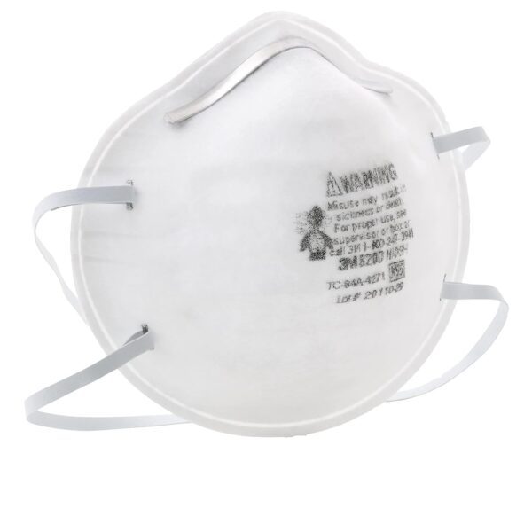 3M N95 Particulate Respirator 8200 – Reliable and Comfortable Protection, Pack of 20