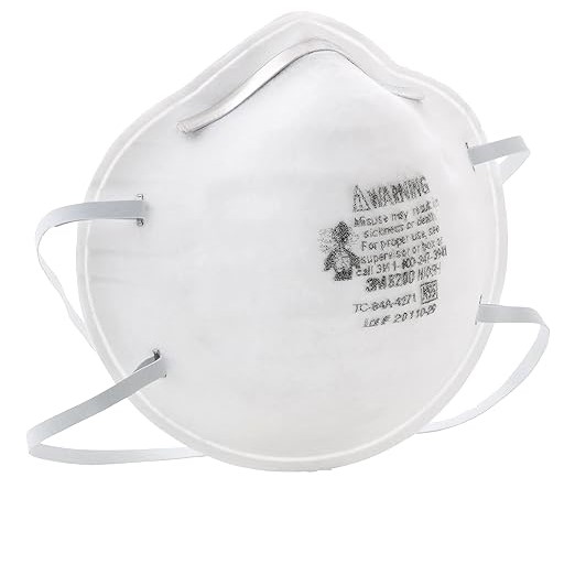 3M N95 Particle Respirator 8200 – Reliable and Comfortable Protection, 20 per Box