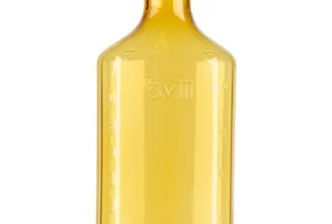 Ovals and Vials 08496-0431-10 ColorSafe 4 oz Amber Oval with Child Resistant Cap CRC