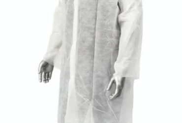 AMBISHIELD  MPLCLG	LG	WHITE	MICROPOROUS LABCOAT, 5 SNAPS, NO POCKET, OPEN WRISTS	30	30/BAG