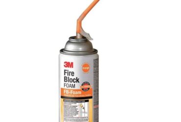 3M Fire Block Sealant – Reliable and Fast-Setting Firestop, Orange, 12 oz Aerosol Can