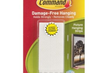 3M Command Picture Hanging Strips – Reliable and Damage-Free Mounting