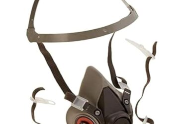 3M Half Facepiece Reusable Respirator – Reliable and Comfortable, Black/Gray, Small