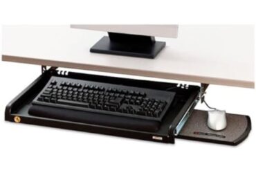 3M Under Desk Keyboard Drawer – Reliable and Space-Saving, 23 in W x 14 in D, Black