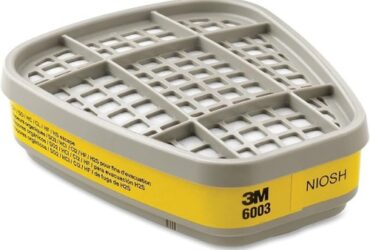 3M 6003 Respirator Cartridge – Reliable and Dual-Threat Protection for Organic Vapors and Acid Gases, 2 per Pack