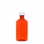 Ovals and Vials 08496-0631-10 ColorSafe 6 oz Amber Oval with Child Resistant Cap CRC