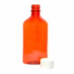 Ovals and Vials 08496-0631-10 ColorSafe 6 oz Amber Oval with Child Resistant Cap CRC