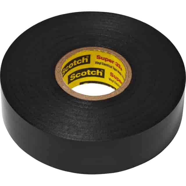 1027548660_2000_340 3M Electrical Scotch Tape – Durable and Reliable Insulation, Black, 10 Rolls per Carton