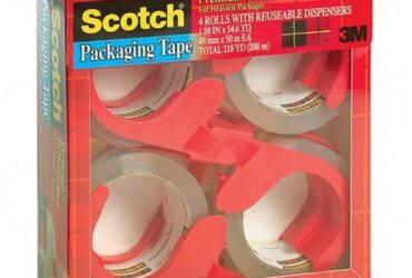 3M Scotch 3850 Heavy-Duty Packaging Tape – Strong and Reliable Sealing