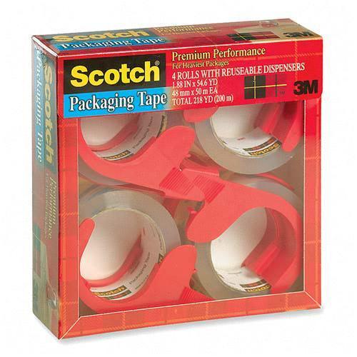 3M Scotch 3850 Heavy-Duty Packaging Tape – Strong and Reliable Sealing