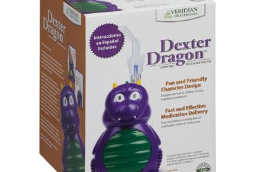 Veridian 11-510 Dexter Dragon Pediatric Nebulizer System – 4 per Case