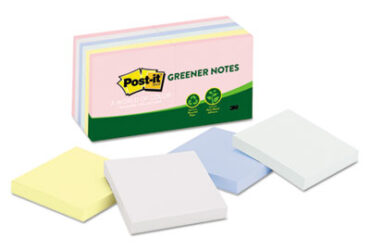 3M Post-it Notes – Eco-Friendly and Stylish, Recycled Paper