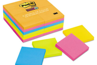 3M Post-it Super Sticky Notes Value Pack – Strong and Bright