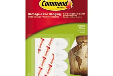 3M Command Poster Strips Value Pack – Damage-Free and Strong Hanging