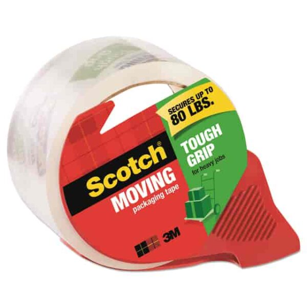 3M Scotch Tough Grip Moving Packaging Tape – Strong and Secure Sealing
