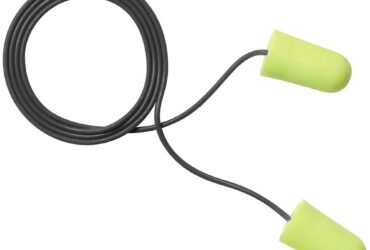 3M Earsoft Metal Detectable Yellow Neons Corded Earplugs – High-Protection and Safe