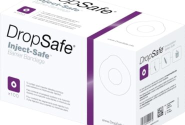 DropSafe 6070 Inject-Safe Barrier Bandage 1-3/8 in Diameter – 100 per Box