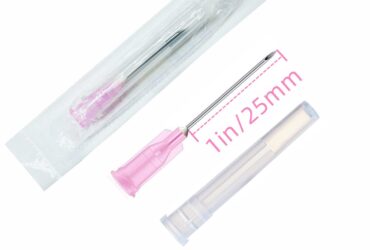 MediDent L-1000 Sterile Hypodermic Syringe Needle – 18G x 1 in, 100 per Box